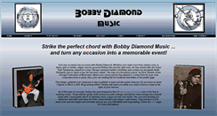 Desktop Screenshot of bobbydiamondmusic.com